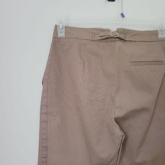 Zara Basic Khaki Pants Size Small - Picture 4 of 7